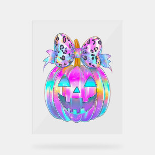 ネオンコケットハロウィーンパンプキン アクリルサイン