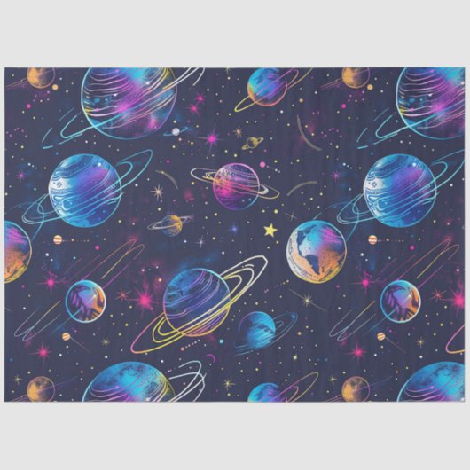 ネオンコスモスデザイン9 薄葉紙 (正面)