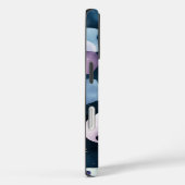 ネオンコズミックカウズプリント電話ケース Case-Mate iPhoneケース (裏面 / 右)