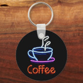 ネオンコーヒーサイン キーホルダー (正面)