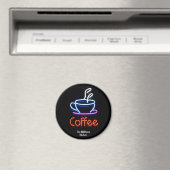 ネオンコーヒー標識磁石 マグネット (インサイチュ (食洗機))