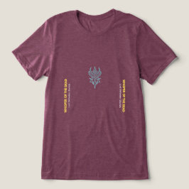 ネオンゴシック「死者のささやき」メンズTシャツ トライブレンドTシャツ