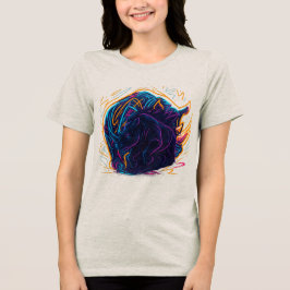 ネオンサイカイラギエネルギーデザイン トライブレンドTシャツ