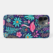 ネオンサイケデリックキノコの森の夢 Case-Mate iPhoneケース (裏面(横))