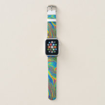 ネオンサイケデリックApple Watchバンド