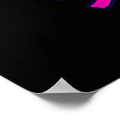 ネオンサイバーラーメン – Vaporwaveレトロ美学 ポスター (角)