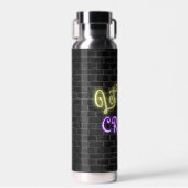 ネオンサインを熱狂する輝かせよう ウォーターボトル (正面)