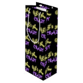 ネオンサインを熱狂する輝かせよう ワインギフトバッグ (正面アングル)