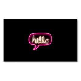 
ネオンサインハロー マグネット名刺