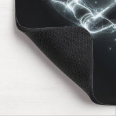 ネオンサッカー選手 マウスパッド (コーナー)