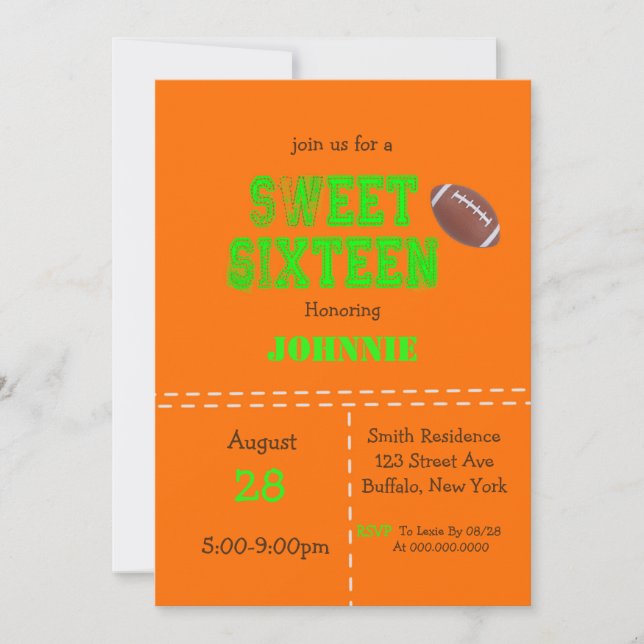 ネオンサッカーSweet sixteen誕生会 (正面)