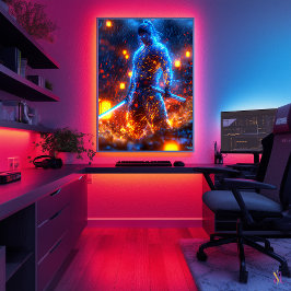 ネオンサムライウォリアー – サイバーパンク武士道 ポスター