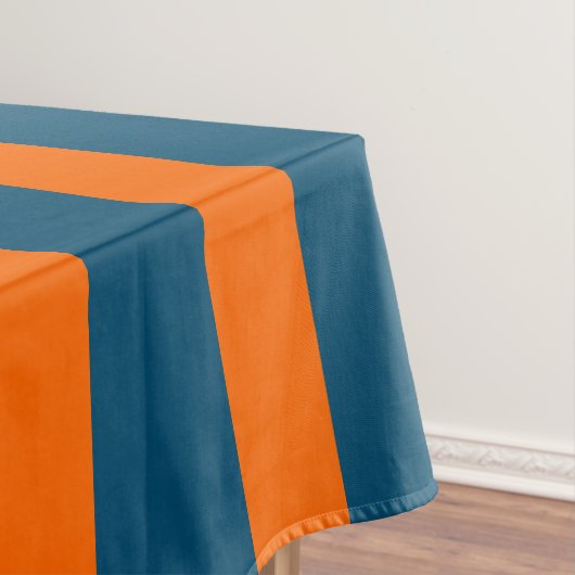 ネオンサンセットオレンジと海ブクールルー テーブルクロス (インサイチュ)