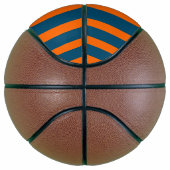 ネオンサンセットオレンジと海ブクールルー バスケットボール (右)