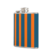 ネオンサンセットオレンジと海ブクールルー フラスク (左)