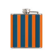 ネオンサンセットオレンジと海ブクールルー フラスク (裏面)