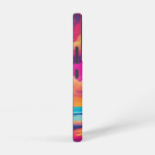 ネオンサンセットパラダイスアートデザイン SAMSUNG GALAXYケース (右側面)