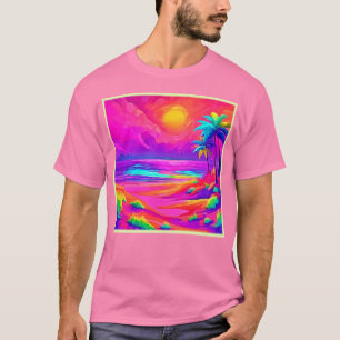 ネオンサン&ビーチブリス Tシャツ