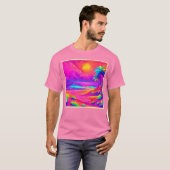 ネオンサン&ビーチブリス Tシャツ (正面フル)