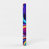 ネオンサークル抽象芸術アート Case-Mate iPhoneケース (裏面/右)