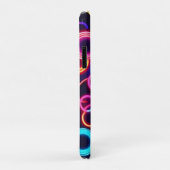 ネオンサークル：視覚的鮮やかな饗宴 Case-Mate iPhoneケース (裏面/右)