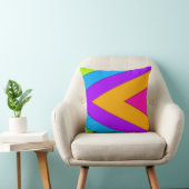 ネオンシェブロン クッション (椅子)