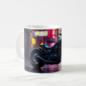 ネオンシティバイク コーヒーマグカップ (正面左)
