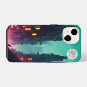 ネオンシティ iPhoneケース (裏面横)
