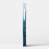 ネオンシベに超高層ビルを配置する未来の繁華街 Case-Mate iPhoneケース (裏面 / 左)