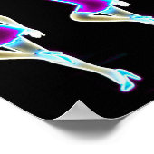 ネオンショーガールズポストカードベガスネオン美術館 ポスター (角)