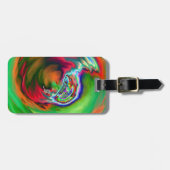 ネオンシンフォニー大理石 ラゲッジタグ (正面横)