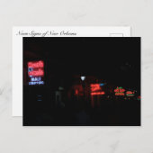 ネオンシンボルや象徴ズオブニューオーリンズ ポストカード (正面/裏面)