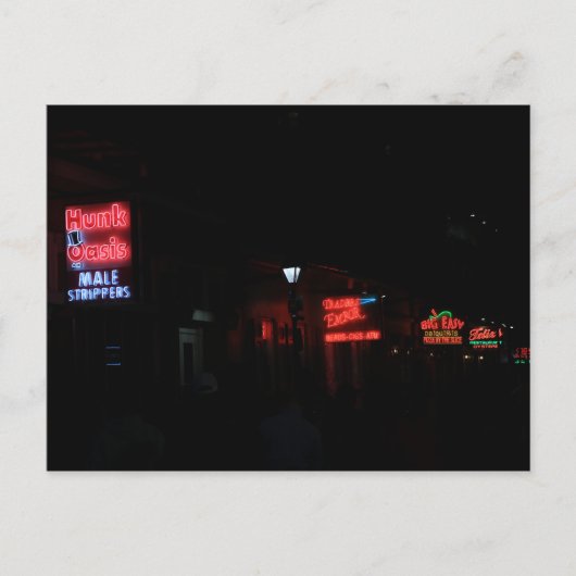 ネオンシンボルや象徴ズオブニューオーリンズ ポストカード (正面)
