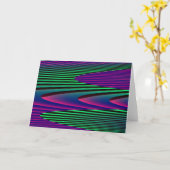 ネオンシーズグリーティングカード カード (黄色い花)