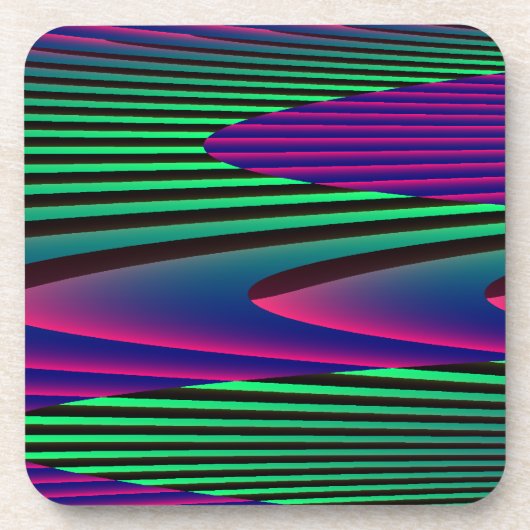 ネオンシーズコルクコースター コースター (正面)