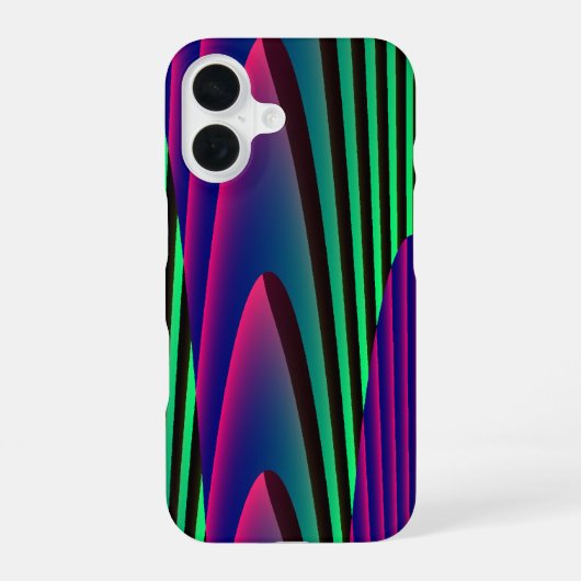 ネオンシーズiPhoneケース iPhone 16ケース (裏面)