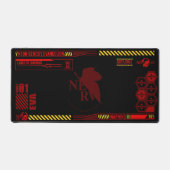 ネオンジェネシスエヴァンゲリオンテーマ デスクマット (正面)