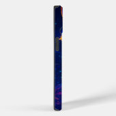 ネオンジャングルのサイバーパンクキツネ – 未来的な芸術 Case-Mate iPhoneケース (裏面 / 右)