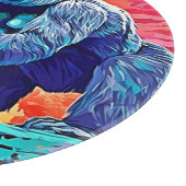 ネオンジャングルゴリラアーバンファンタジー カッティングボード (角)