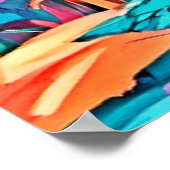 ネオンジャングルゴリラアーバンファンタジー ポスター (角)