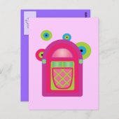 ネオンジュークボックス ポストカード (正面/裏面)