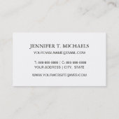 ネオンスイストライプカ模様 名刺 (裏面)