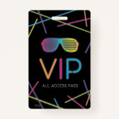 ネオンスウィート16誕生日グローパーティーVIP バッジ (正面)