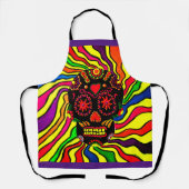 ネオンスカルエプロン エプロン (正面)