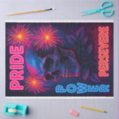 ネオンスカル力ワードプライドデカッページ紙 薄葉紙 (クラフト)