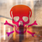 ネオンスカル窓がフロントスティックを引く ウィンドウサイン (シート2)