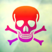 ネオンスカル窓がフロントスティックを引く ウィンドウサイン (シート3)