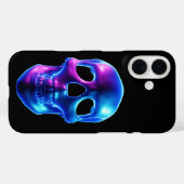ネオンスカル Case-Mate iPhoneケース (裏面 (横))