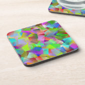 ネオンスクウェアコースターセット コースター (左側)