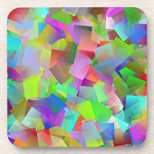 ネオンスクウェアコースターセット コースター (正面)